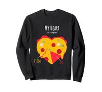 pizza cuore amore Felpa