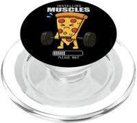 Pizza Deadlift Palestra Ratto Installazione Muscolare Sollevamento Uomini Donne PopSockets PopGrip per MagSafe