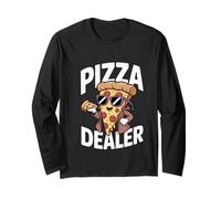 Pizza Dealer Italian Food Vintage Retro Vibes Maglia a Manica