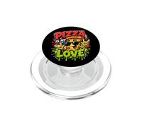 Pizza è il mio amore Cibo divertente Graffiti Art PopSockets PopGrip per MagSafe