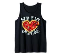 Pizza È Il Mio Valentino Single e Love Pizzas Meme Canotta