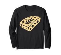 Pizza focacce Pane Italia Semplice focaccia Maglia a Manica