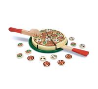 Pizza Giocattolo in Legno per Bambini Gioco Montessoriano 54 pz 10167 Melissa &