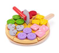 Pizza in legno da tagliare Bigjigs Toys