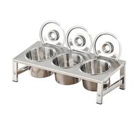 Pizza Ingrent Stat - Contenitore per buffet con cucchiaio e condimento per una facile preparazione della pizza (42 x 18,3 x 12,2 cm)