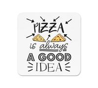 Pizza Is Always una Buona Idea Frigo Magnete Cibo Divertente Pepperoni Scherzo
