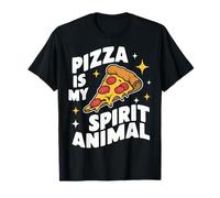 Pizza Is My Spirit Animale Fast Food italiano Maglietta