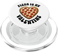 Pizza Is My Valentine Funny Pizza Dire Pizza Citazione PopSockets PopGrip per MagSafe