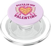 Pizza is My Valentine Funny Valentines PopSockets PopGrip per MagSafe
