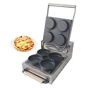 Pizza Maker 3000W Crepe Maker Pizza Maker 4 Mini Pizza Machine Multifunzionale Pizza Pancake Machine Antiaderente