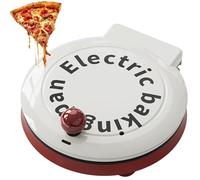 Pizza Maker elettrico, 23 cm, antiaderente, ideale per quesadillas, omelette e altro, potenza 1000 W