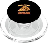 Pizza Math l'unica matematica che conta per gli amanti del cibo PopSockets PopGrip per MagSafe