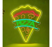 Pizza Neon Sign, Pizza LED Wall Decor Pizza Slice Led Sign Custom Neon Sign Food Neon Sign Pizza Wall Art Kitchen