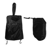 Pizza Oven Cover 170x65x55cm | Weatherproof & Particle - Blocking Polyester Layer | Outdoor Oven Cover for Pizza/Bread/Grill | Black Universal Fit with Storage Bag