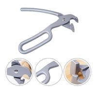 Pizza Pan Alta Aderenza Ghisa Clip Alluminio Multifunzione Anti-hot Cucina Tool