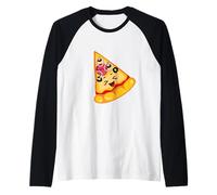 Pizza Pie & Slice Dad And Son Matching Pizza Festa del papà Maglia con Maniche Raglan