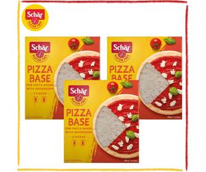 Pizza Precotta Base Senza Glutine Dr. Schar Senza Glutine e Lattosio 3pz x 300g