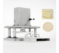 Pizza Press, Sfogliatrice in Acciaio Inox, Pressa per Impasto, Pressa Elettrica for Pasta for Pizza, con Base in Acciaio Inox, Adatta per Preparare Pasta, Pane E Tagliatelle,Type25