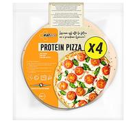 Pizza Proteica Senza Carboidrati EatPro 4 Basi Pizza Keto da 180g 12% Carboidrati, 18% Protein Pizza Chetogenica, Low Carb Keto Diet Cibo Proteico, 25% Fibre, Dieta Chetogenica Prodotti