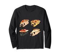Pizza Pug Maglia a Manica