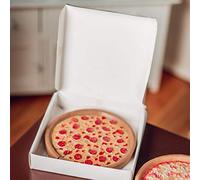 Pizza Queen Delicious Looking 18 Inch Doll Pepperoni Pizza. Pizza Has Cut Slice and Authentic Style Pizza Box. Great Food Accessories for American Girl Dolls Kitchen & Furniture by The Queen's Treasures