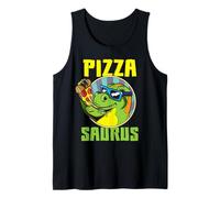 Pizza Saurus T-Rex Dinosauro Mangiare Pizza Pizzasaurus Canotta