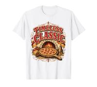 Pizza Senza Tempo Classico Vintage Storia Americana Maglietta