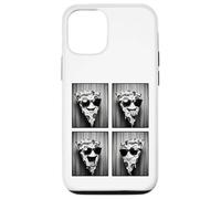 Pizza Slice in Sunglasses Funny Photobooth Food Pizza Selfie Custodia per iPhone 12/12 Pro