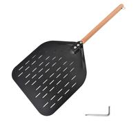Pizza Spatula Paddle | Removable Wood Handle Kitchen Tool 12 Inch | Pizza Oven Peel | for Home Baking Cooking Oven Grilling Kitchen Family Gathering Pastry Dough Bread