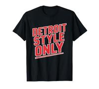 Pizza Stile Detroit di Quadrata del Michigan Maglietta