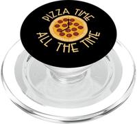 Pizza Time All The Time Peperoni Amante Amore Cibo Pizza PopSockets PopGrip per MagSafe