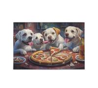 Pizza Time Pups 500 pezzi puzzle unico difficile difficile difficile impegnativo puzzle famiglia puzzle