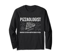 Pizzaologo - Pizza Baker Italiano Food Lover Maglia a Manica