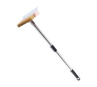 Pizzas Stone Brush and Scraper, Heavy-Duty Outdoor Grill Cleaner Tool with Durable Bristles for Pizza Oven Maintenance, Kitchen, Backyard, Culinary Students, Grill Grate, Cooking Class, Commercial Use