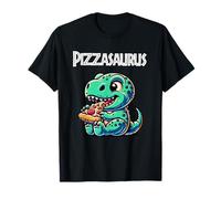 Pizzasaurus T-Rex Dinosauro Amante della Pizza Maglietta