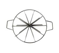 Pizzaschneider - Cutter di precisione | Cutter in acciaio inossidabile | Scooter pizza affilato in acciaio inossidabile per tagli puliti Pasta da pizza.