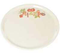Pizzateller 31cm sort. Dekore