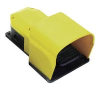 Pizzato Elettrica PX 10111-M2 - Interruttore a pedale 250 V/AC 6A, 1 pedale con copertura protettiva, 1 chiusura, 1 apertura