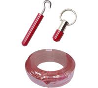 Cavo dacciaio con gancio pizzato elettrica vf af kt20m0 1 kit