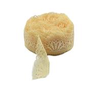 Pizzi E Merletti 10 Metri/lotto Elastico In Pizzo Guarnizioni Nastri 30mm Tessuto di Ricamo Cucito Abbigliamento FAI DA TE Matrimonio Decorativo(Yellow,10 Yards)