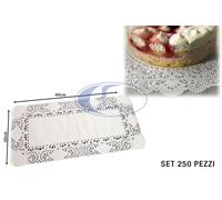 PIZZI REGAL BIANCO SET 250 PZ. CM.30X40 PASTICCERIA TORTA