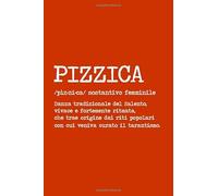 PIZZICA: ROSSO Notebook / taccuino / agenda / quaderno delle annotazioni / diario / libro di scrittura / carnet / zibaldone: : 6 x 9 pollici (15,24 x 22,86 cm) Da LA DANZA DI MORGANA