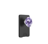 Pizzo Bow Immagine Preppy Ragazze Coquette Viola Floppy Orecchio Cani PopSockets PopWallet per MagSafe