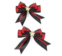 Pizzo Bowknot Hairhoop Copricapo Per Le Donne Adolescenti 2000 Sottoculture Barrette Pizzo Archi Dei Capelli Della Novità Dei Capelli di Modellamento Accessori
