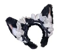 Pizzo Bowtie Cats Orecchie Cerchio Per Le Donne