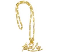 Pizzo Fino Collana Nuova Ciondolo 61cm Lungo 5mm Largo Figaro Stile Catena