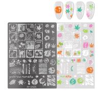 Pizzo Francese Chiodi Francobolli Linee Chiodi Puntelli Fiori Unghie Modelli Stampaggio Unghie Stencil Artificiale Per Le Donne Fiori Unghie Piatti Stampi Manicure Immagini Stencil