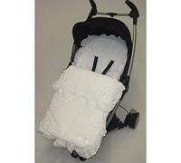 Pizzo sangallo coprigambe/Cosy Toes compatibile con Oyster Prestige bianco