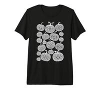 Pizzo Zucca Halloween Modello ago Bobina Filo Uncinetto Maglietta Premium