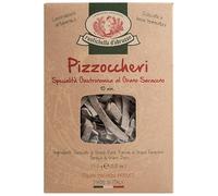 Pizzoccheri 250 g - Pasta Tradizionale con Farina di Grano Saraceno e Semola di Grano Duro | Rustichella d’Abruzzo